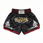 Red and Black Kangrui Muay Thai Shorts - Red Void